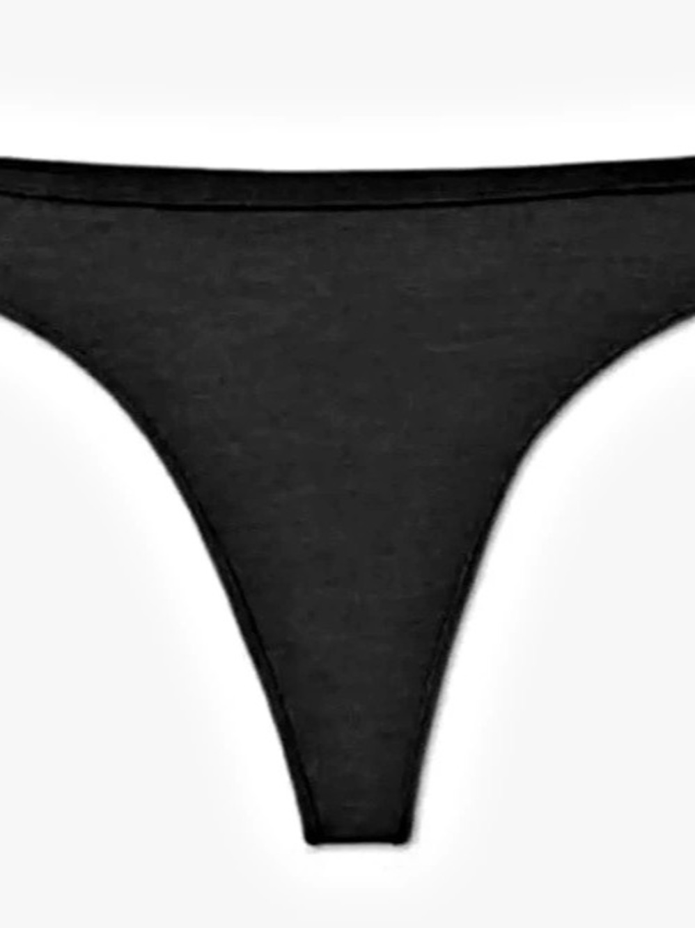 Allbirds Trino Thong Women's Black XXL NWT